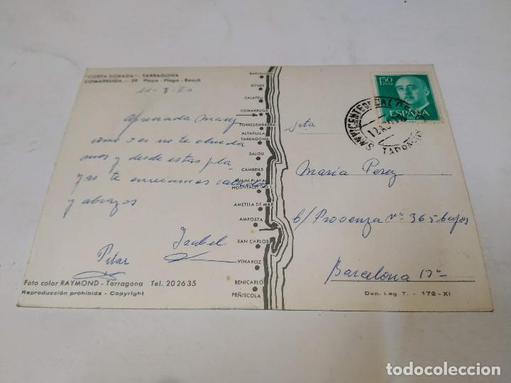 Postales: BAIX PENED&Eacute;S - POSTAL COMARRUGA - PLAYA - Foto 2