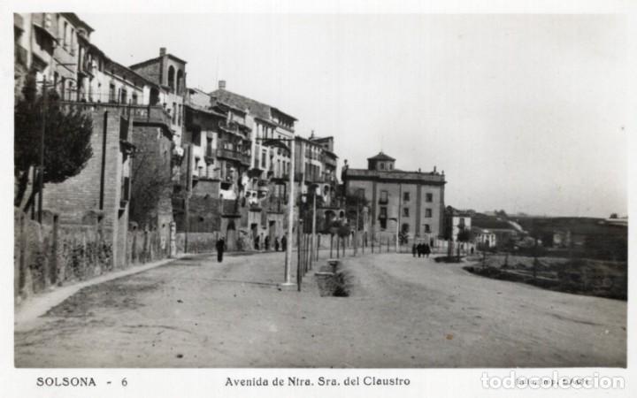 Postales: Solsona. 6 Avenida de Ntra Sra del Claustro - Foto 1