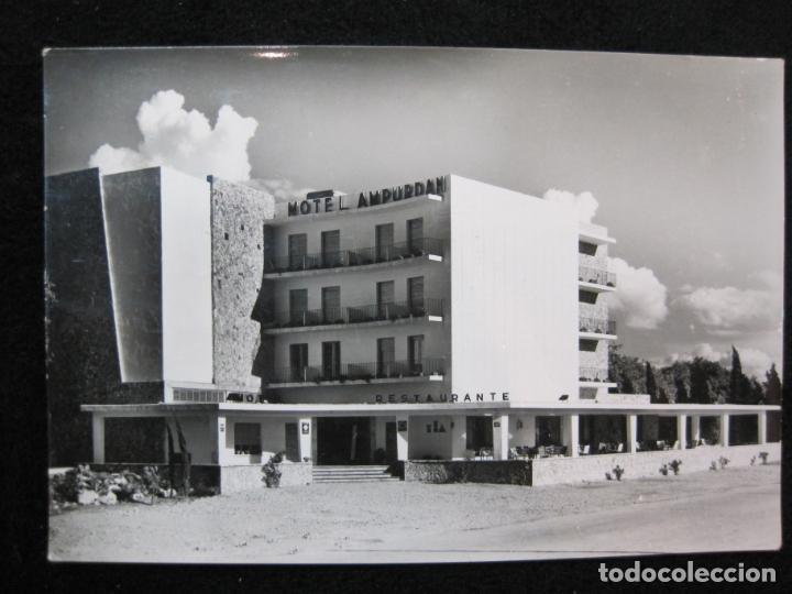 Cartoline: FIGUERAS-MOTEL RESTAURANTE AMPURDAN-FOTO MELI-POSTAL ANTIGUA-(80.221)