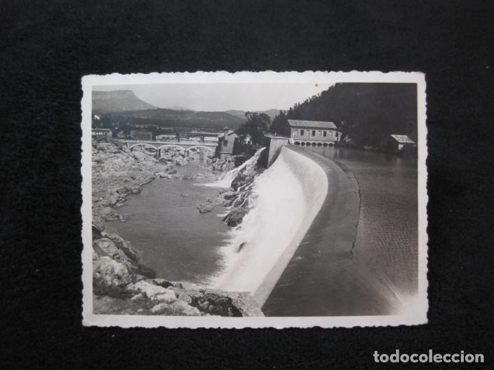 Cartoline: EL PASTERAL-SALTO DE AGUA DE LA PRESA-FOTOGRAFIA ANTIGUA-(80.227)