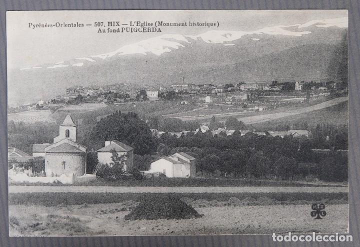 Postales: Tarjeta postal Pirineos orientales. L'Eglise au fond Puiggerda