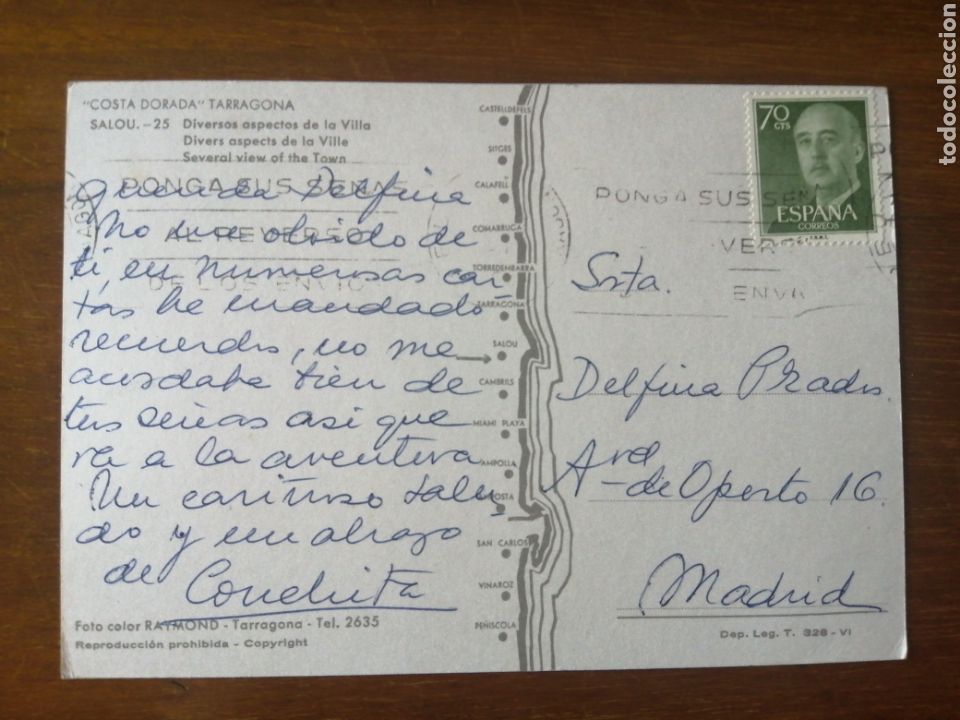 Postales: POSTAL SALOU - Foto 2