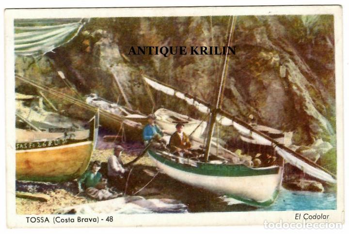 Postales: TOSSA DE MAR N&ordm; 48 EL CODOLAR / EDICION J. SOLER - Foto 1