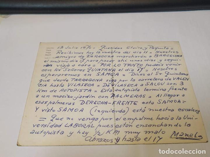 Postales: TARRAGON&Egrave;S - POSTAL SALOU - PLAYA - Foto 2