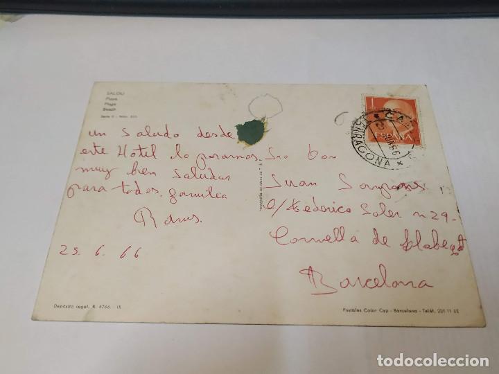 Postales: TARRAGON&Egrave;S - POSTAL SALOU - PLAYA - Foto 2