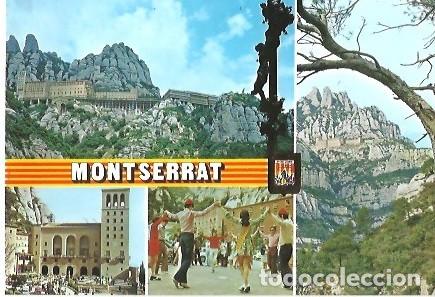 Cartoline: POSTAL A COLOR N&ordm; 131 MONTSERRAT DIFERENTS ASPECTES