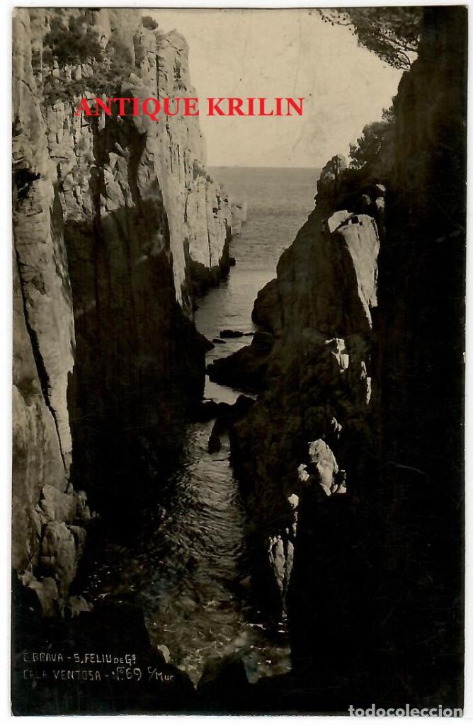 Postales: SANT FELIU DE GUIXOLS N&ordm; 69 CALA VENTOSA / FOTO MUR