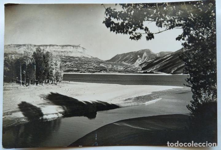 Postales: Trem playa del embalse de San Antonio