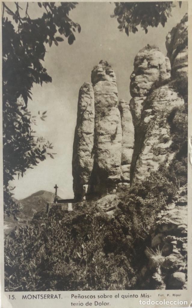 Postales: Postal de Montserrat Barcelona - Foto 1