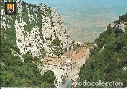 Postais: POSTAL A COLOR N&ordm; 388 MONTSERRAT EL MONASTERIO DESDE SAN JUAN