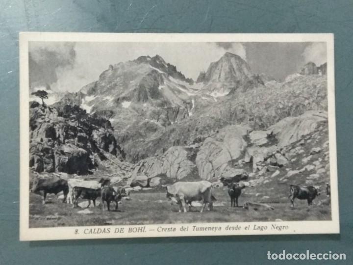 Postales: POSTAL 8. CALDAS DE BOHI - CRESTA DEL TUMENEYA DESDE EL LAGO NEGRO.