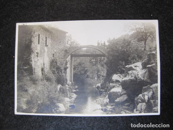 Postales: ARBUCIAS-PONT DEL MOLI DE LAS PIPAS-FOTOGRAFICA-POSTAL ANTIGUA-(80.759)