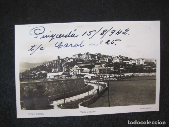 Postales: PUIGCERDA-VISTA GENERAL-DOMENECH FOTOGRAFICA-POSTAL ANTIGUA-(80.813)