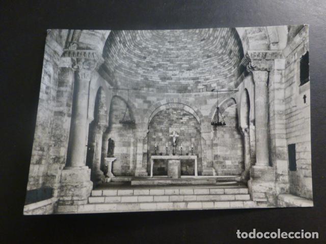 Postales: PORQUERAS GERONA INTERIOR DE LA IGLESIA - Foto 1