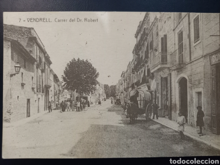 Postales: Postal de el vendrell. Calle del dr. Robert. - Foto 1