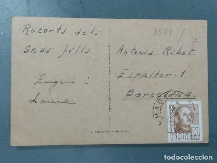 Postales: POSTAL 12 PRADES - ROCA FORADADA. - Foto 2