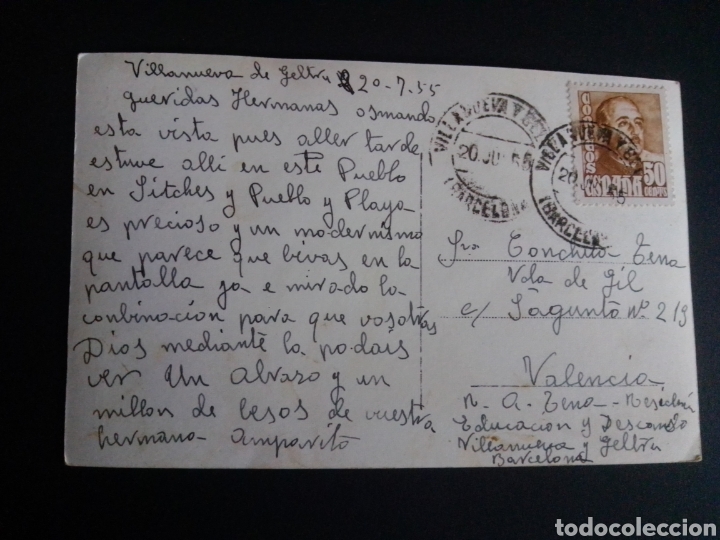 Postales: SITGES. PASEO Y PUNTA. - Foto 2