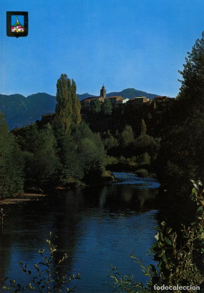 Postales: m02941 Bellver De Cerdanya Vista Parcial Del Rio Segre 1970 Escudo De Oro N&ordm;5602