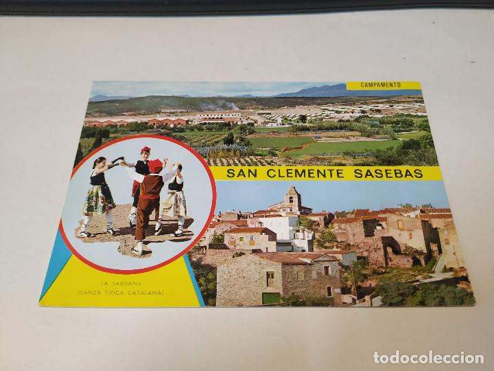 Cartoline: ALT EMPORD&Agrave; - POSTAL SAN CLEMENTE SASEBAS - CAMPAMENTO MILITAR