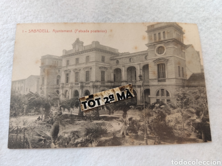 Postales: Postal Sabadell ajuntament - Foto 1
