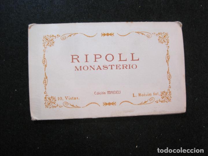 Postais: RIPOLL-MONASTERIO-BLOC CON 10 POSTALES ANTIGUAS-FOTO ROISIN-VER FOTOS-(81.159)