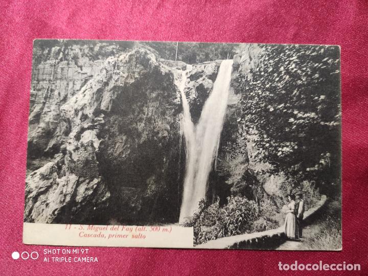 Postales: TARJETA POSTAL. 11. SAN MIGUEL DEL FAY. CASCADA, PRIMER SALTO.