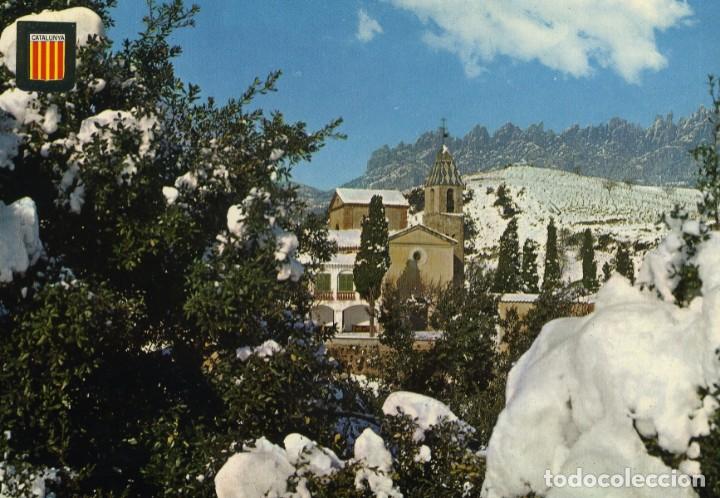 Postales: m03007 Bruc Montserrat Bell Paratge Nevat Al Peu De La Muntanya Santa 1964 Escudo De Oro N&ordm;1210