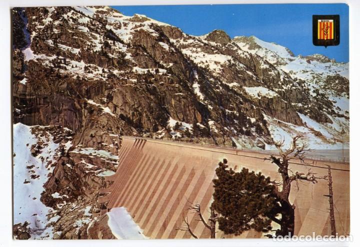 Postales: m03081 Vall De Boi Presa Y Lago Cavallers 1970 Escudo De Oro N&ordm;5760