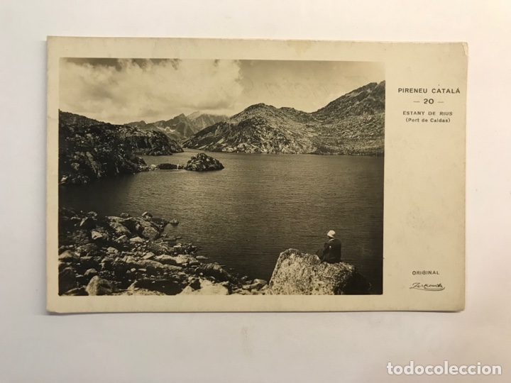 Postales: PIRINEU CATALA (Lerida) Postal No.20, Estany de Rius. Port de Caldas.., Edic., Zerkowitz (h.1930?)