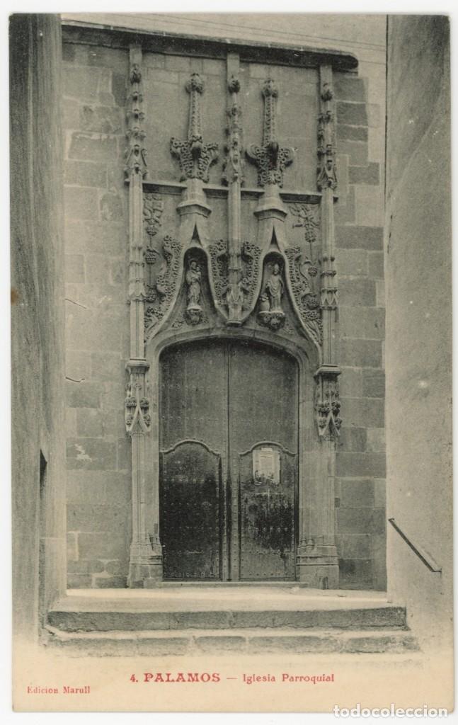 Cartoline: a06881 palamos iglesia parroquial marull n&ordm;4