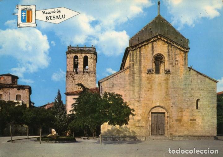 Cartes Postales: m03106 Besalu Iglesia De San Pedro 1965 Pergamino N&ordm;504