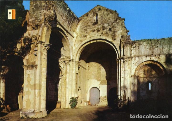 Cartoline: m03113 7056 Besalu Colegiata De Santa Maria 1973 Escudo De Oro N&ordm;5