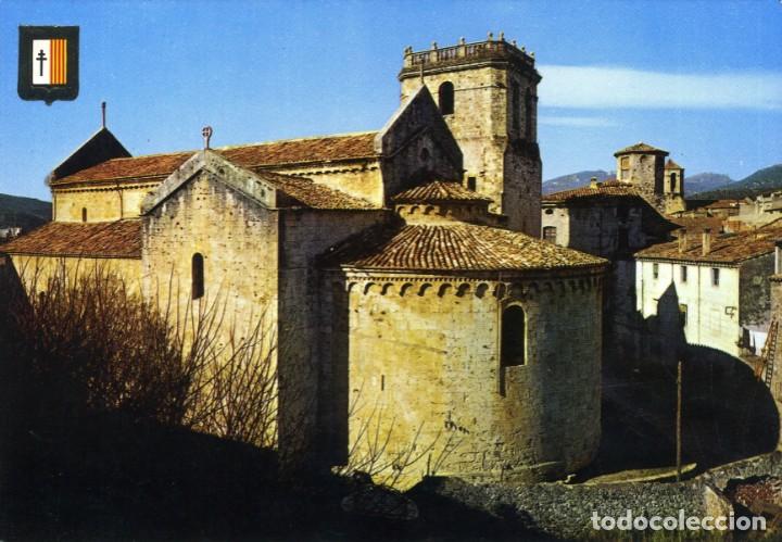 Postkarten: m03115 7054 Besalu Absis De San Pedro 1973 Escudo De Oro N&ordm;3