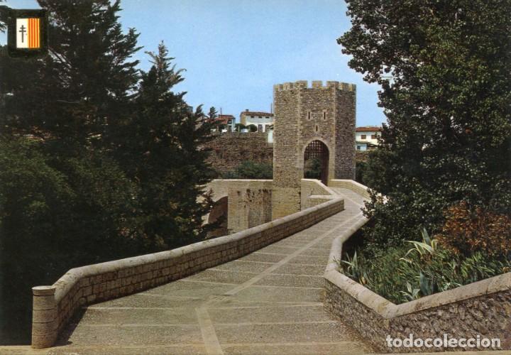 Postales: m03117 5920 Besalu Puente Romanico 1970 Escudo De Oro N&ordm;13