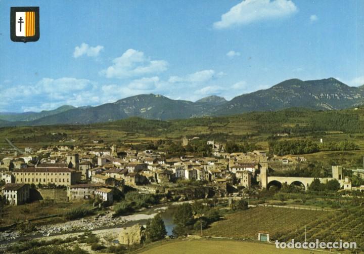 Postkarten: m03124 Besalu Vista General 1967 Escudo De Oro N&ordm;3287