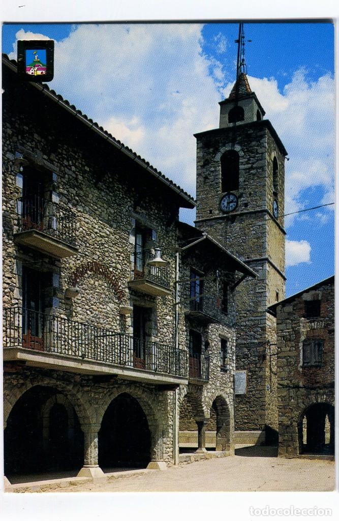 Postales: m02976 8489 Bellver De Cerdanya Plaza Mayor 1976 Escudo De Oro N&ordm;17