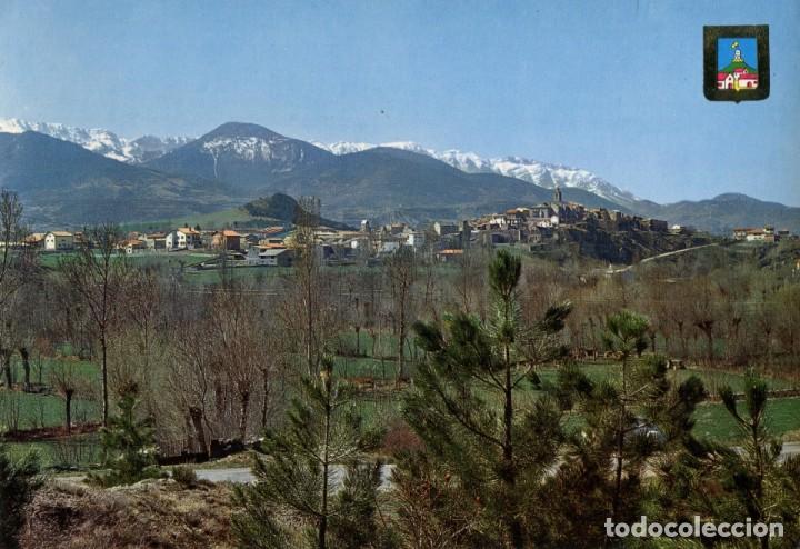 Postcards: m02979 Bellver De Cerdanya Vista Parcial Al Fondo La Sierra Del Cadi 1968 Escudo De Oro N&ordm;4356