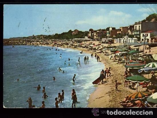 Postcards: m03213 Caldetes Playa 1959 Campa&ntilde;a N&ordm;534
