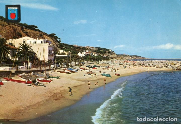 Cartoline: m03223 Caldetes Playa 1966 Escudo De Oro N&ordm;2527