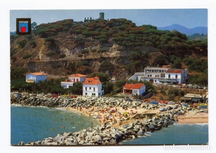 Postcards: m03225 7591 Caldetes Vista Aerea 1974 Escudo De Oro N&ordm;4