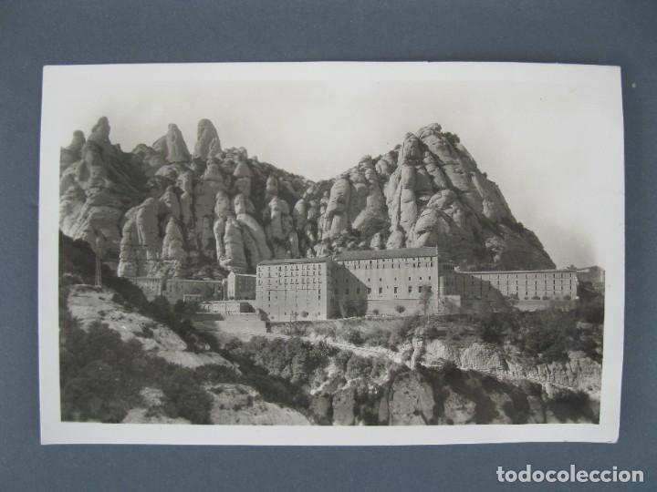 Postales: ANTIGUA POSTAL DE MONTSERRAT - EL SANTUARIO DESDE EL CAMINO DE SAN MIGUEL.