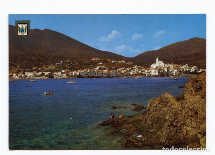 Postcards: m03277 Cadaques Vista General 1974 Escudo De Oro N&ordm;11
