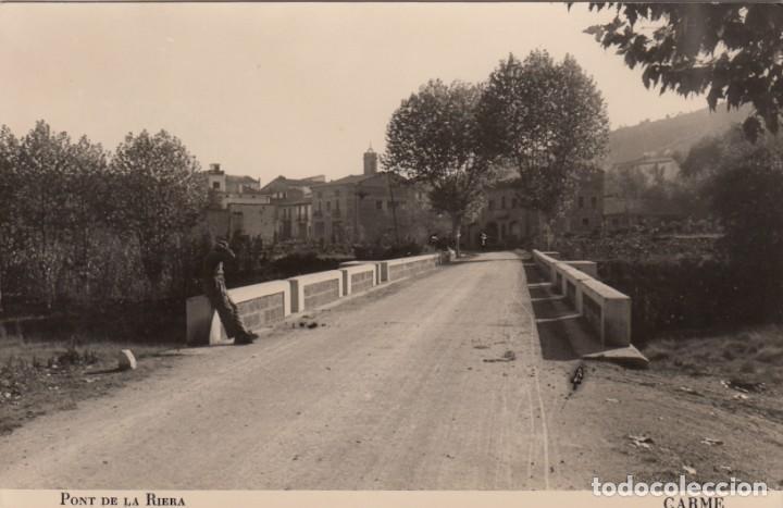 Postales: POSTAL DE CARME - PONT DE LA RIERA - Foto 1