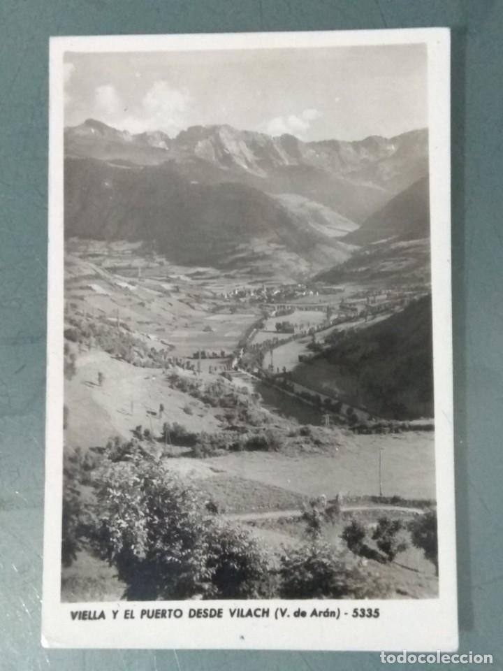 Postales: POSTAL VALLE DE ARAN - VIELLA Y EL PUERTO DESDE VILACH 5335.