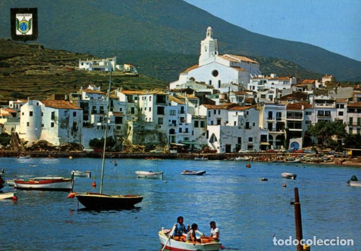 Postales: m03285 Cadaques Vista Parcial 1972 Escudo De Oro N&ordm;6674
