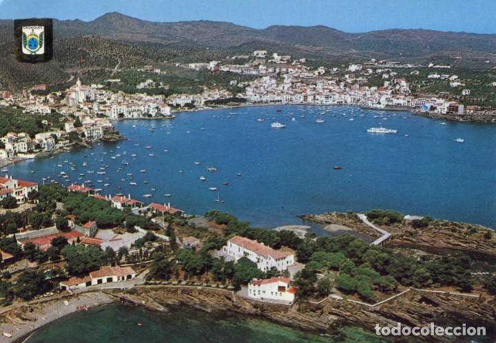 Postcards: m03297 8560 Cadaques Vista Aerea 1976 Escudo De Oro N&ordm;26