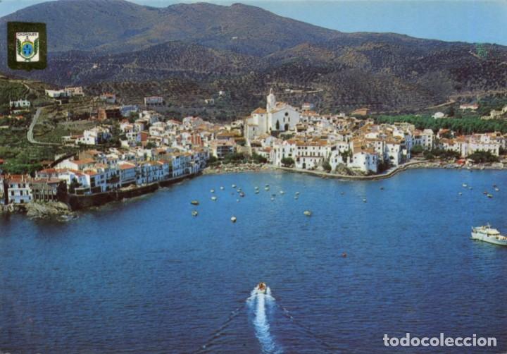 Cartes Postales: m03299 8562 Cadaques Vista Aerea 1976 Escudo De Oro N&ordm;28