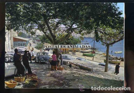 Postais: m03301 Cadaques Mercadillo Junto Al Mar 1964 Cyp N&ordm;2689 vw beetle