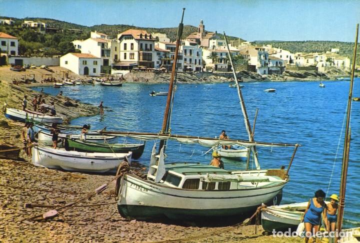 Cartes Postales: m03351 Cadaques Vista Parcial Del Pueblo 1963 Schorr N&ordm;28