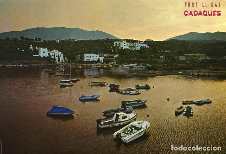 Postkarten: m03356 Cadaques Crepusculo En Port Lligat 1974 Ibarz N&ordm;52
